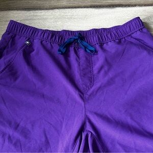 Figs purple men’s tansen jogger scrub pants